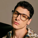 EclipseEdge Acetate Eyewear- Unisex (Transparent Grey)