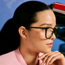 BlushVelora Acetate Frames-Black(Female only)