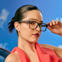 Vérité Acetate Eyewear(unisex)transparent grey
