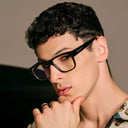 EclipseEdge Acetate Eyewear- Unisex (Black)