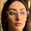 The Belgravia Collection Sophisticated Eyewear in Transparent - (UNISEX)