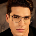 Cedarbrook Titanium Eyewear- Perfected Elegance for the Discerning (MALE) - SILVER