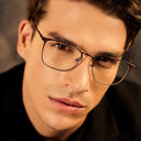 Cedarbrook Titanium Eyewear- Perfected Elegance for the Discerning (MALE) - BROWN