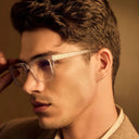 The Westbourne Collection Refined Acetate Frame(UNISEX) - TRANSPARENT