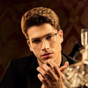 Cedarbrook Titanium Eyewear- Perfected Elegance for the Discerning (MALE) - GOLD