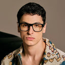 EclipseEdge Acetate Eyewear- Unisex (Black)