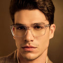 The Westbourne Collection Refined Acetate Frame(UNISEX) - TRANSPARENT