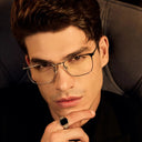 Cedarbrook Titanium Eyewear- Perfected Elegance for the Discerning (MALE) - SILVER