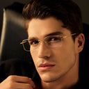 Titanium Prestige - The Kensington Elite Eyewear Collection(UNISEX) - GOLD