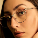The Belgravia Collection Sophisticated Eyewear in Transparent - (UNISEX)
