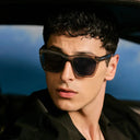 OnyxEdge elegance sunglass series-(Unisex)-Transparent grey
