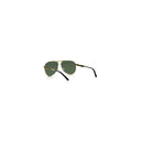 The Westminster Aviator Stainless Steel Sunglasses Refined Luxury in Gold - MALE ONLY