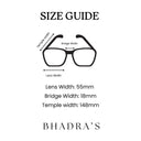Céleste Acetate Spectacles-(unisex)-Black
