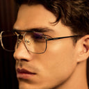The Fitzroy Titanium Classic Frames for the Modern Gentleman - SILVER