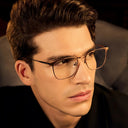 Cedarbrook Titanium Eyewear- Perfected Elegance for the Discerning (MALE) - BROWN