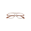 The Fitzroy Titanium Classic Frames for the Modern Gentleman - BROWN