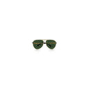 The Westminster Aviator Stainless Steel Sunglasses Refined Luxury in Gold - MALE ONLY